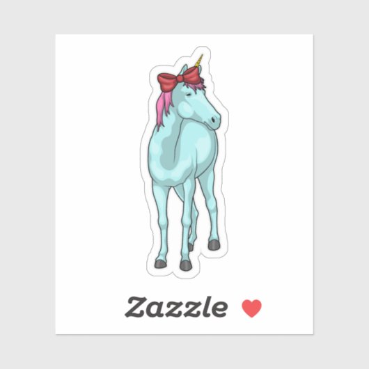 Unicornリボン シール (シート)