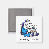 Unicorn作業リモート マグネット (正面/裏面)