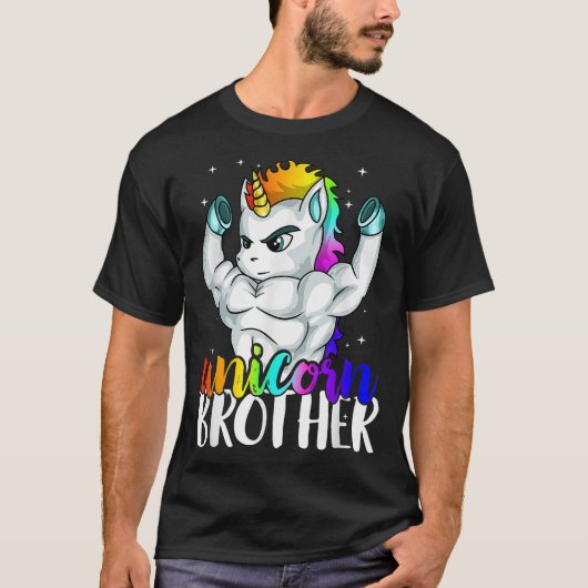 Unicorn兄弟姉妹とビッグ・ブロ・ブラザコーンChri Tシャツ (正面)
