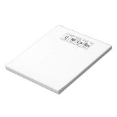 UNiCoRn周期表要素ワード化学 ノートパッド (回転)