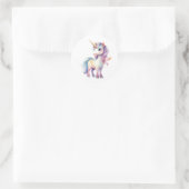 Unicorn大切、Gift for Girls ラウンドシール (バッグ)