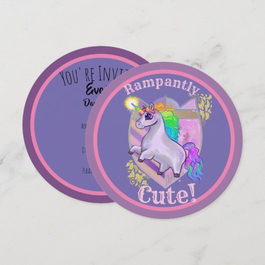 Unicorn大勢是非告知 案内状 (正面/裏面)