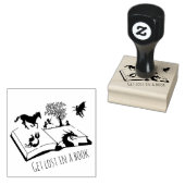 Unicorn失ったのファンタジー ラバースタンプ (押印)