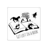 Unicorn失ったのファンタジー ラバースタンプ (インプリント)