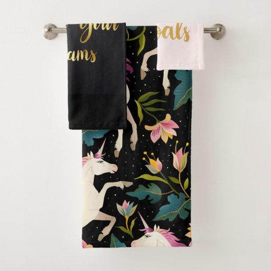 Unicorn感動的スクリモダンプト バスタオルセット (インサイチュ)