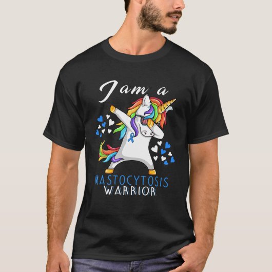 Unicorn私は肥満細胞症戦士 Tシャツ (正面)