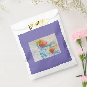 Unicorn絵画の後を追夢の水色 フェイバーバッグ (封をした状態)