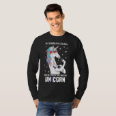 Unicorn自己免疫疾患認識度のサポート Tシャツ (正面フル)