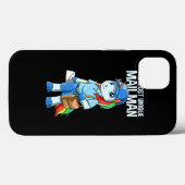 Unicorn郵便配達人魔法おもしろい郵便 Case-Mate iPhoneケース (裏面 (横))