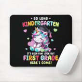 Unicorn非常に長い幼稚園の卒業最終日O マウスパッド (マウス)