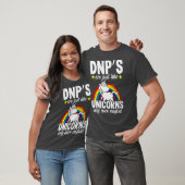 Unicorn おもしろい DNP看護実践医 Tシャツ (ユニセックス)