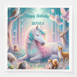 Unicorn、ベビー/子供、誕生日名前をカスタムする/ DOB