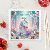 Unicorn、ベビー/子供、誕生日名前をカスタムする/ DOB (インサイチュ)