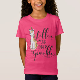 Unicorn 後を追 Your Inner Sparkle Party Favor Tシャツ