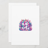 unicorn 招待状 (正面/裏面)