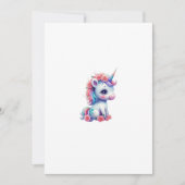 unicorn 招待状 (正面)