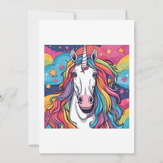unicorn 招待状 (正面)