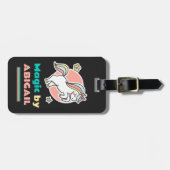 Unicorn – 私は魔法-魔法by You ラゲッジタグ (正面横)