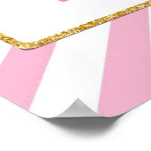 Unicorn 1st誕生日パーティーウェルカムバックドランドバナー ポスター (角)