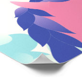 Unicorn 1th Birthday Milestoneポスター ポスター (角)