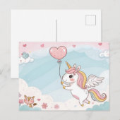 Unicorn and Friends Under the Sun ポストカード (正面/裏面)
