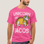 Unicorn And Tacos Rainbow Taco Squad Party Tシャツ (正面)