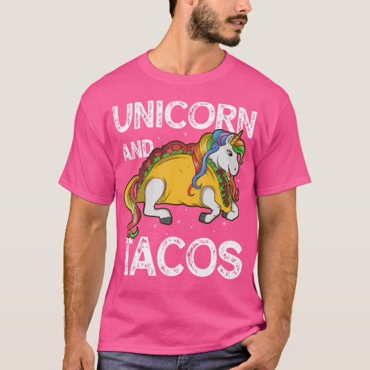 Unicorn And Tacos Rainbow Taco Squad Party Tシャツ (正面)