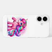 Unicorn Apple iPhoneケース Case-Mate iPhoneケース (裏面 (横))