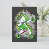 Unicorn Archer St Patrick Dabbing Unicorn Archery  セーブザデート (スタンド正面)