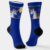 Unicorn "Art by Kids" ソックス (傾斜あり)