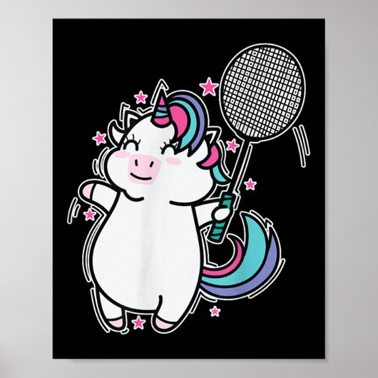 Unicorn Badminton  ポスター (正面)