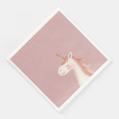 Unicorn birthday Party napkin  (コーナー)