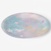 Unicorn birthday plate ペーパープレート (アングル)