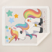 UNICORN BLANKET シェルパブランケット (正面(横))