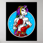 Unicorn Boxing Player ポスター (正面)