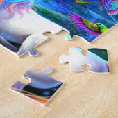 Unicorn by Castle ジグソーパズル (側面)