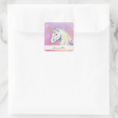 Unicorn by: Mendi Vernatter スクエアシール (バッグ)