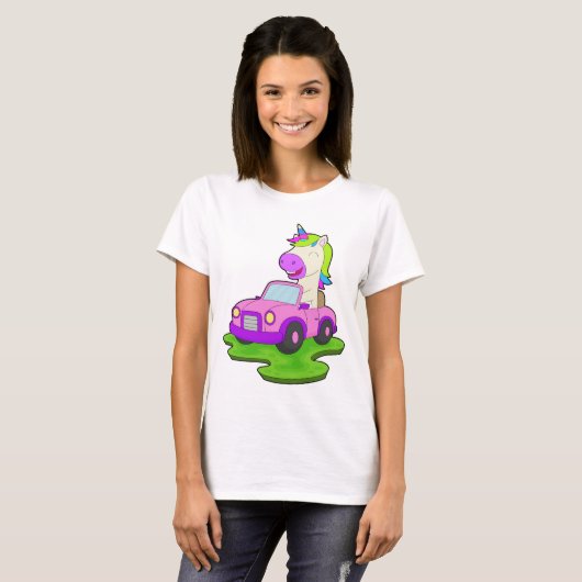 Unicorn Car Tシャツ (正面フル)