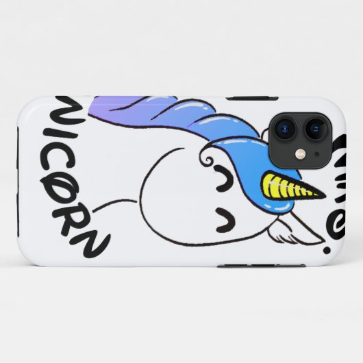 Unicorn Case-Mate iPhoneケース (裏面(横))