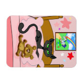 Unicorn、Cat、Teddy Bear Magnet マグネット (横)