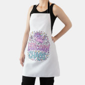 Unicorn Caticorn Chaos Cute Pastel Product Graphic エプロン (インサイチュ)