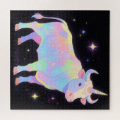 Unicorn Cow Puzzle ジグソーパズル (横)