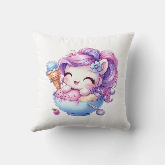 unicorn cushion クッション (裏面)