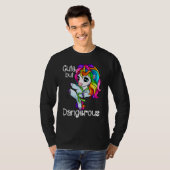 Unicorn Cute But Dangerous Funny Karate Taekwondo_ Tシャツ (正面フル)