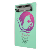 Unicorn design mini clipboard  ミニクリップボード (アングル2)