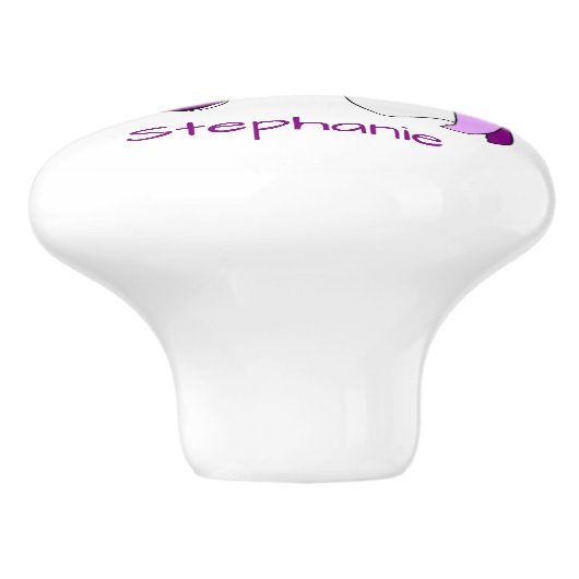 Unicorn Design Personalised セラミックノブ (側面)