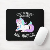 Unicorn Diabetes Warrior Gift  マウスパッド (マウス)