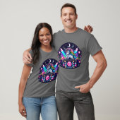 Unicorn DJ Rocking Music Festival boy Tシャツ (ユニセックス)