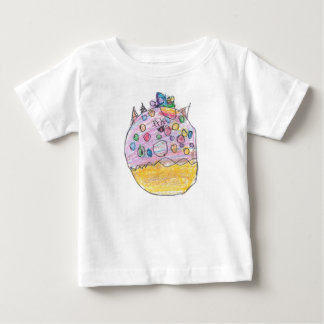 Unicorn Dounut With Sprinkles Kid Artistスケッチ ベビーTシャツ