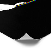 Unicorn Dragging Rainbows Funny Adult S  ポスター (角)